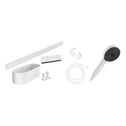 hansgrohe WallStoris Bundle Handbrause 105mm 3jet 8,5l/min Activation EcoSmart, Mat... HANSGROHE-24291700 4059625368282 (Abb. 1)