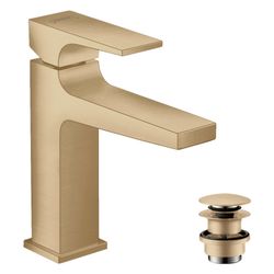 hansgrohe Metropol Einhebel-Waschtischmischer 110mm 5l/min Bronze gebürstet Ausladu... HANSGROHE-32507140 4059625229316 (Abb. 1)