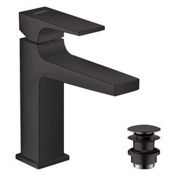 hansgrohe Metropol Einhebel-Waschtischmischer 110mm 5l/min Mattschwarz Ausladung 13... HANSGROHE-32507670 4059625212455 (Abb. 1)