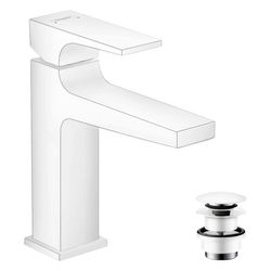 hansgrohe Metropol Einhebel-Waschtischmischer 110mm 5l/min Mattweiß Ausladung 135mm... HANSGROHE-32507700 4059625212462 (Abb. 1)