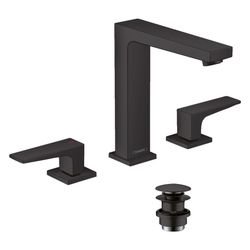 Hansgrohe Metropol 3-Loch Waschtischarmatur 160mm, 5l/min, Hebelgriff, Push-Open Ab... HANSGROHE-32515670 4059625231524 (Abb. 1)