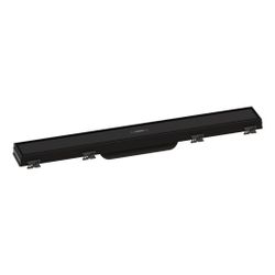 hansgrohe RainDrain Match Fertigset Duschrinne 600mm, Mattschwarz, mit höhenverstel... HANSGROHE-56036670 4059625350515 (Abb. 1)