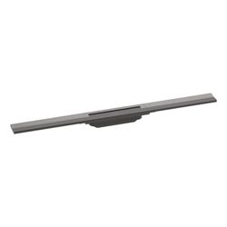 Hansgrohe RainDrain Flex Fertigset Duschrinne 800mm, kürzbar, Brushed Black Chrome... HANSGROHE-56044340 4059625350096 (Abb. 1)