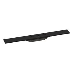 hansgrohe RainDrain Flex Fertigset Duschrinne 700mm kürzbar, Mattschwarz zur Wandmo... HANSGROHE-56050670 4059625349786 (Abb. 1)