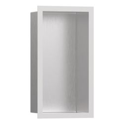 Hansgrohe XtraStoris Individual Wandnische Edelstahl gebürstet mit Designrahmen 300... HANSGROHE-56094700 4059625349038 (Abb. 1)