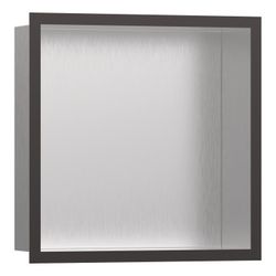 Hansgrohe XtraStoris Individual Wandnische Edelstahl gebürstet mit Designrahmen 300... HANSGROHE-56097340 4059625348871 (Abb. 1)