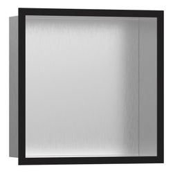 Hansgrohe XtraStoris Individual Wandnische Edelstahl gebürstet mit Designrahmen 300... HANSGROHE-56097670 4059625348864 (Abb. 1)