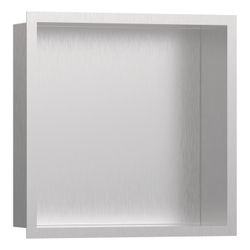 Hansgrohe XtraStoris Individual Wandnische Edelstahl gebürstet mit Designrahmen 300... HANSGROHE-56097800 4059625348840 (Abb. 1)