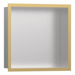 Hansgrohe XtraStoris Individual Wandnische Edelstahl gebürstet mit Designrahmen 300... HANSGROHE-56097990 4059625348833 (Abb. 1)