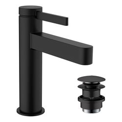 Hansgrohe Finoris Einhebel-Waschtischmischer 110mm, 5l/min, Push-Open Ablaufgarnitu... HANSGROHE-76023670 4059625334409 (Abb. 1)