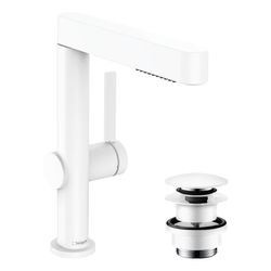 hansgrohe Finoris Waschtischmischer 230mm 5l/min Ausziehbrause 2jet mit Push-Open G... HANSGROHE-76063700 4059625336441 (Abb. 1)