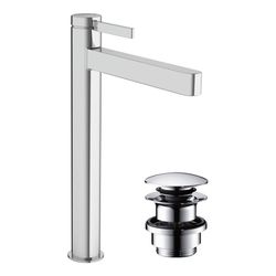 Hansgrohe Finoris Einhebel-Waschtischmischer 260mm, 5l/min, für Aufsatzwaschtische,... HANSGROHE-76070000 4059625334454 (Abb. 1)