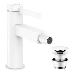 hansgrohe Finoris Einhebel-Bidetmischer 7,5l/min mit Push-Open Garnitur, Mattweiß... HANSGROHE-76200700 4059625336809 (Abb. 1)