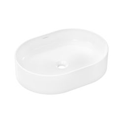 hansgrohe Xuniva U Aufsatzwaschtisch 550x400mm ohne Hahnloch und Überlauf, Weiß... HANSGROHE-60166450 4059625475669 (Abb. 1)
