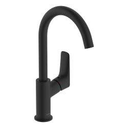 hansgrohe Logis Einhebel-Waschtischmischer 210mm 5l/min Mattschwarz mit Schwenkausl... HANSGROHE-71130670 4059625462034 (Abb. 1)