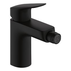 hansgrohe Logis Einhebel-Bidetmischer 100mm 7,2l/min Mattschwarz mit Zugstangen-Gar... HANSGROHE-71200670 4059625461624 (Abb. 1)