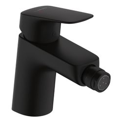hansgrohe Logis Einhebel-Bidetmischer 70mm 7,2l/min Mattschwarz mit Zugstangen-Garn... HANSGROHE-71204670 4059625461648 (Abb. 1)