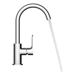 hansgrohe Rebris S Einhebel-Waschtischmischer 210mm 5l/min Mattschwarz mit Schwenka... HANSGROHE-72536670 4059625401682 (Abb. 1)