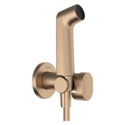 Hansgrohe Bidette Handbrause 1jet S EcoSmart 6,2l/min für Warmwasser, Brausehalter,... HANSGROHE-29232140 4059625406052 (Abb. 1)
