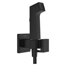 Hansgrohe Bidette Handbrause 1jet E EcoSmart 6,2l/min für Warmwasser, Brausehalter,... HANSGROHE-29233670 4059625406090 (Abb. 1)