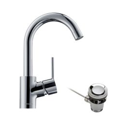 hansgrohe Talis S Einhebel-Waschtischmischer 200mm 5l/min mit Schwenkauslauf, Zugst... HANSGROHE-32070000 4011097473574 (Abb. 1)