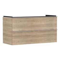 Hansgrohe Xelu Q Waschtischunterschrank Eiche Natur 1180x475mm, 2 SK für Waschtisch... HANSGROHE-54037000 4059625455746 (Abb. 1)