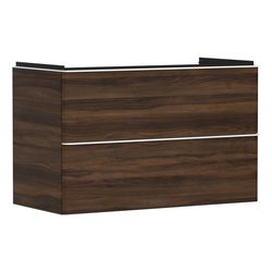 Hansgrohe Xelu Q Waschtischunterschrank Nussbaum Dunkel 980x475mm, Griff Mattweiß m... HANSGROHE-54034700 4059625455814 (Abb. 1)