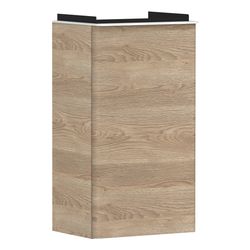 hansgrohe Xelu Q Waschtischunterschrank Eiche Natur 340x245mm, Griff Mattweiß für H... HANSGROHE-54013700 4059625455050 (Abb. 1)