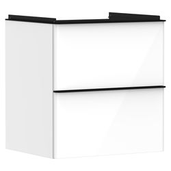 Hansgrohe Xelu Q Waschtischunterschrank Weiß Hochglanz 580x475mm, 2 SK für Waschtis... HANSGROHE-54023670 4059625455159 (Abb. 1)