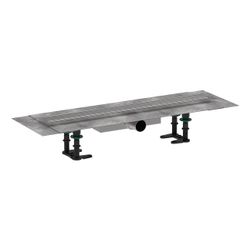 Hansgrohe RainDrain Compact Komplettset Duschrinne 600mm, für flache Installation, ... HANSGROHE-56162800 4059625430033 (Abb. 1)