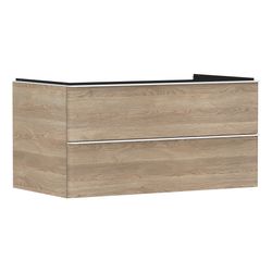 Hansgrohe Xelu Q Waschtischunterschrank Eiche Natur 980x550mm, 2 SK für Konsole, Au... HANSGROHE-54080700 4059625456736 (Abb. 1)