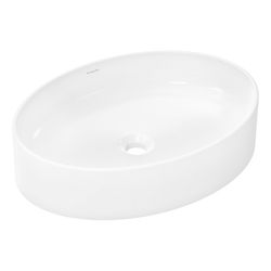 hansgrohe Xuniva D Aufsatzwaschtisch 550x400mm ohne Hahnloch und Überlauf, Weiß... HANSGROHE-60165450 4059625475645 (Abb. 1)