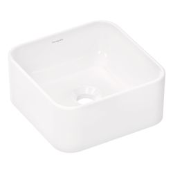 hansgrohe Xuniva Q Aufsatzwaschtisch 300x300mm ohne Hahnloch und Überlauf, SmartCle... HANSGROHE-61074450 4059625475690 (Abb. 1)