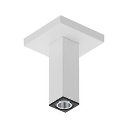 Hansgrohe Deckenanschluss E, 100mm, Unterputzmontage, Mattweiß... HANSGROHE-24338700 4059625410738 (Abb. 1)