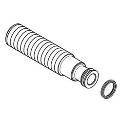 hansgrohe Anschlussstutzen G 1/2" für 2-Loch Waschtischarmatur Unterputz, Chrom... HANSGROHE-95626000 4011097666716 (Abb. 1)