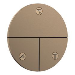 hansgrohe Shower Select Comfort S Ventil Unterputz Bronze gebürstet für 3 Verbrauch... HANSGROHE-15558140 4059625465325 (Abb. 1)