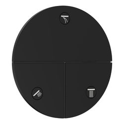 hansgrohe Shower Select Comfort S Ventil Unterputz, Mattschwarz für 3 Verbraucher 3... HANSGROHE-15558670 4059625465288 (Abb. 1)
