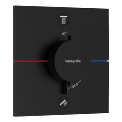 hansgrohe Shower Select Comfort E Thermostat Unterputz Mattweiß für 2 Verbraucher 2... HANSGROHE-15572670 4059625465592 (Abb. 1)