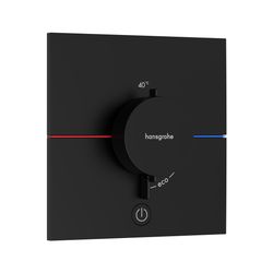 hansgrohe Shower Select Comfort E Ventil Unterputz, Mattschwarz für 3 Verbraucher... HANSGROHE-15573670 4059625465837 (Abb. 1)