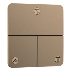 hansgrohe Shower Select Comfort Q Ventil Unterputz Bronze gebürstet für 3 Verbrauch... HANSGROHE-15587140 4059625466568 (Abb. 1)