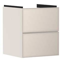 Hansgrohe Xevolos E Waschtischunterschrank Sandbeige Matt 480x475mm, 2 SK für HWB, ... HANSGROHE-54173790 4059625485118 (Abb. 1)