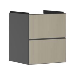 Hansgrohe Xevolos E Waschtischunterschrank Schiefergrau Matt 480x475mm, 2 SK für HW... HANSGROHE-54174390 4059625485101 (Abb. 1)