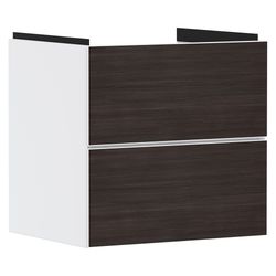 Hansgrohe Xevolos E Waschtischunterschrank, Set Mattweiß 580x475mm Front Eiche Dunk... HANSGROHE-54175730 4059625485057 (Abb. 1)