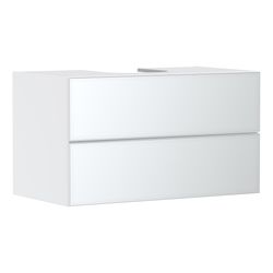 Hansgrohe Xevolos E Waschtischunterschrank Mattweiß 980x550mm, 2 SK für Konsole, Au... HANSGROHE-54190320 4059625485422 (Abb. 1)