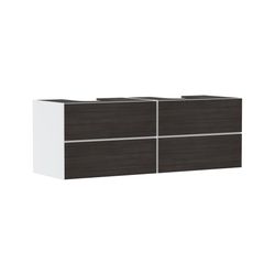 hansgrohe Xevolos E Waschtischunterschrank, Set Mattweiß 1570x550mm Front Eiche Dun... HANSGROHE-54199730 4059625485934 (Abb. 1)