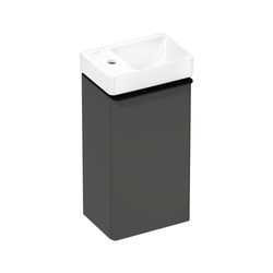 hansgrohe Xelu Q Handwaschbecken mit Ablage links 360x250mm mit Hahnloch ohne Überl... HANSGROHE-61085450 4059625415429 (Abb. 1)