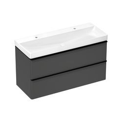 hansgrohe Xelu Q Waschtischunterschrank Diamantgrau Matt 1180x475mm, Griff Mattschw... HANSGROHE-54036670 4059625455760 (Abb. 1)