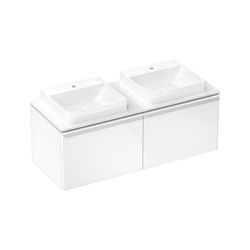 hansgrohe Xelu Q Aufsatz-Handwaschbecken geschliffen 500x480mm mit Hahnloch ohne Üb... HANSGROHE-61014450 4059625413876 (Abb. 1)