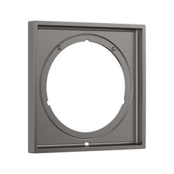 hansgrohe Shower Select Comfort E Verlängerungsrosette eckig 5mm, Schwarz/Chrom geb... HANSGROHE-13612340 4059625464618 (Abb. 1)