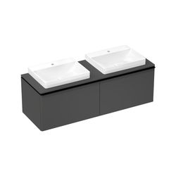 hansgrohe Xelu Q Aufsatzwaschtisch geschliffen 600x480mm mit Hahnloch ohne Überlauf... HANSGROHE-61018450 4059625413913 (Abb. 1)